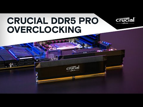 Crucial Pro Overclocking 32GB Kit (2x16GB) DDR5-6000 UDIMM White- view 7