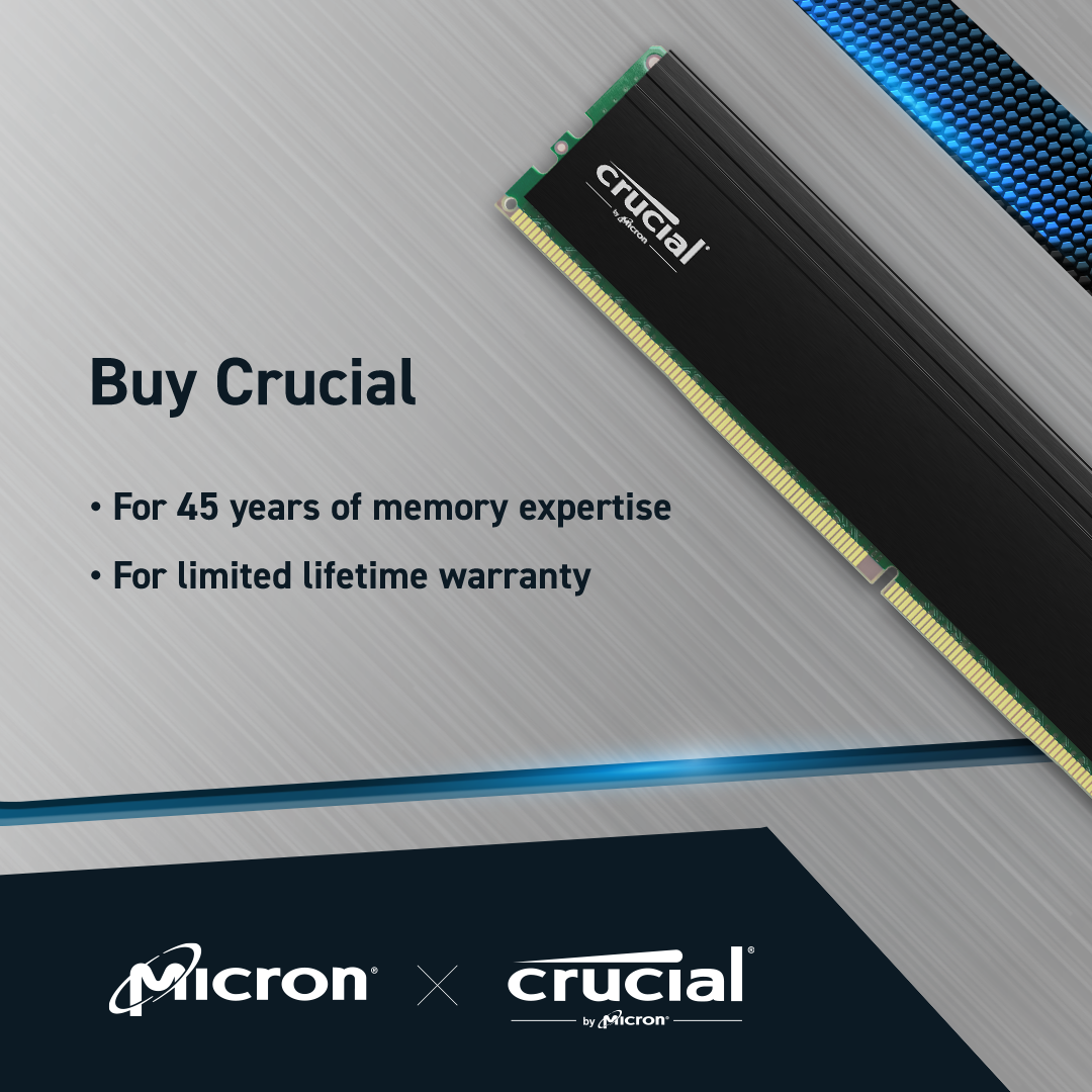 Crucial Pro 32GB DDR4-3200 UDIMM- view 6